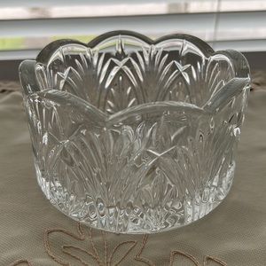 Clear crystal Candy holder.